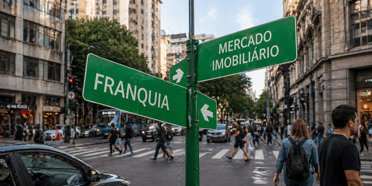 Franquia ou Mercado Imobiliário: Onde o capital inteligente trava o jogo em 2026?